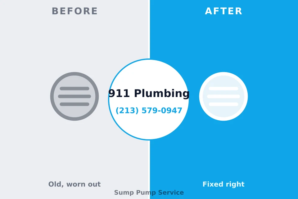 Before and after: plumbing company Hastings, NE
